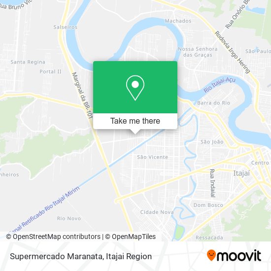 Supermercado Maranata map