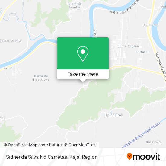 Mapa Sidnei da Silva Nd Carretas