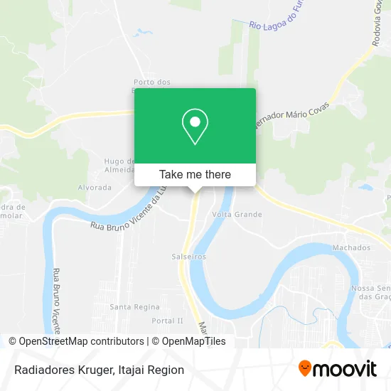 Radiadores Kruger map