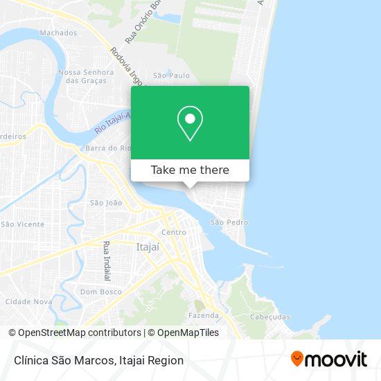 Clínica São Marcos map