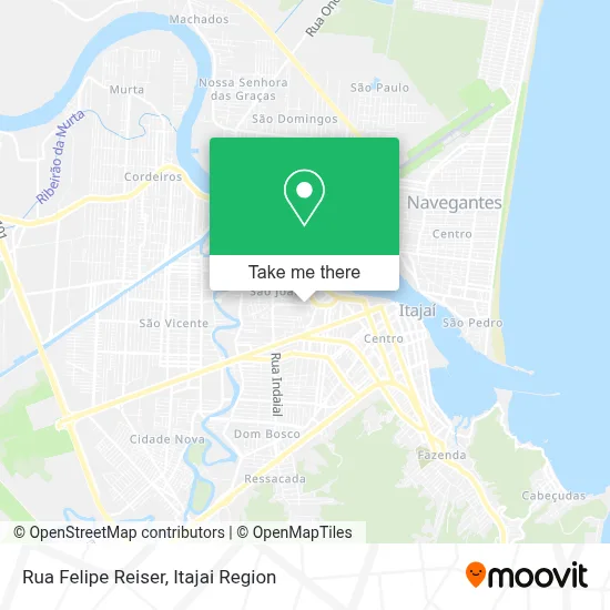 Rua Felipe Reiser map