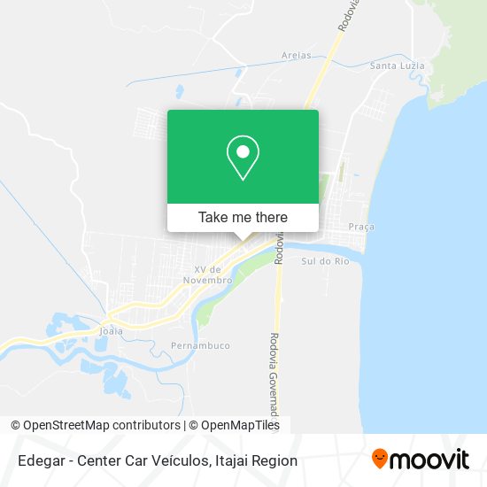 Mapa Edegar - Center Car Veículos