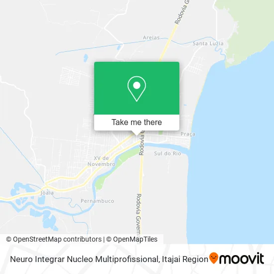 Neuro Integrar Nucleo Multiprofissional map