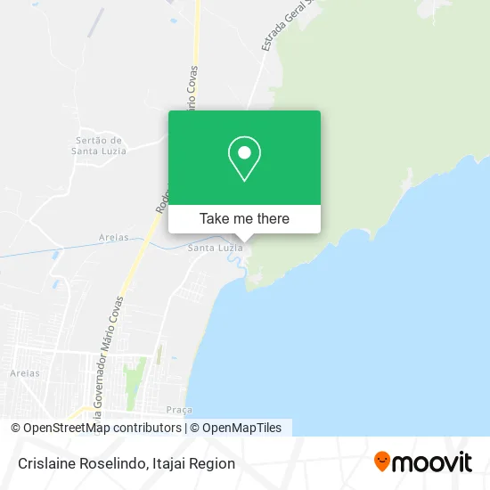 Crislaine Roselindo map