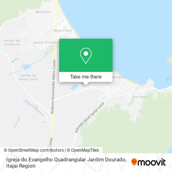 Igreja do Evangelho Quadrangular Jardim Dourado map