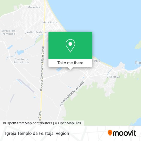 Igreja Templo da Fé map