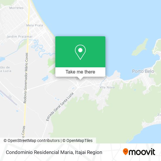 Mapa Condominio Residencial Maria