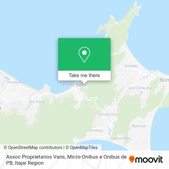 Assoc Proprietarios Vans, Micro-Onibus e Onibus de PB map