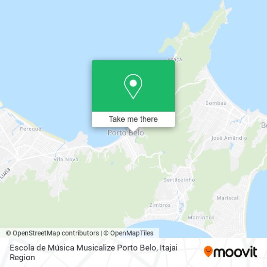 Escola de Música Musicalize Porto Belo map