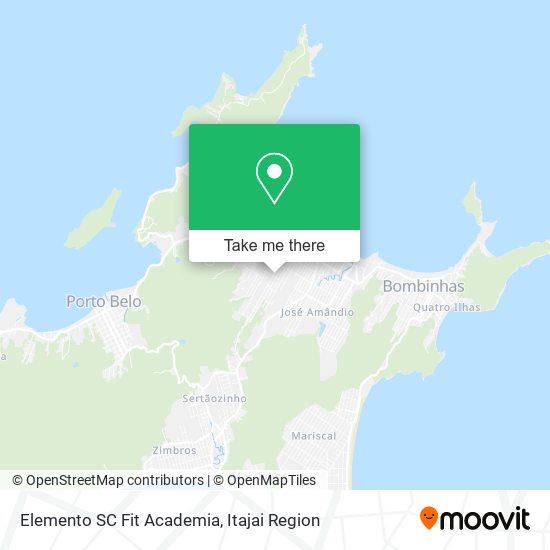 Mapa Elemento SC Fit Academia