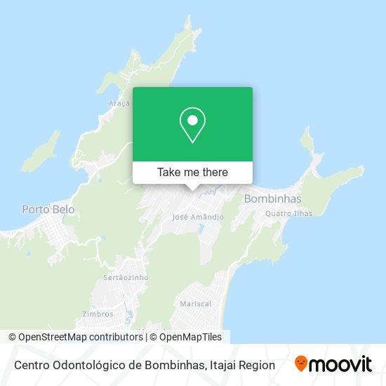 Centro Odontológico de Bombinhas map