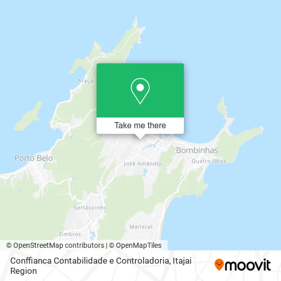 Conffianca Contabilidade e Controladoria map