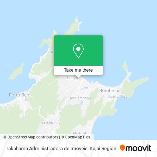 Mapa Takahama Administradora de Imoveis