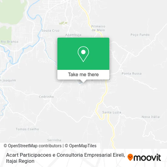 Acart Participacoes e Consultoria Empresarial Eireli map