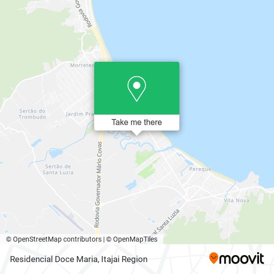 Mapa Residencial Doce Maria