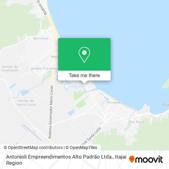 Antonioli Empreendimentos Alto Padrão Ltda. map