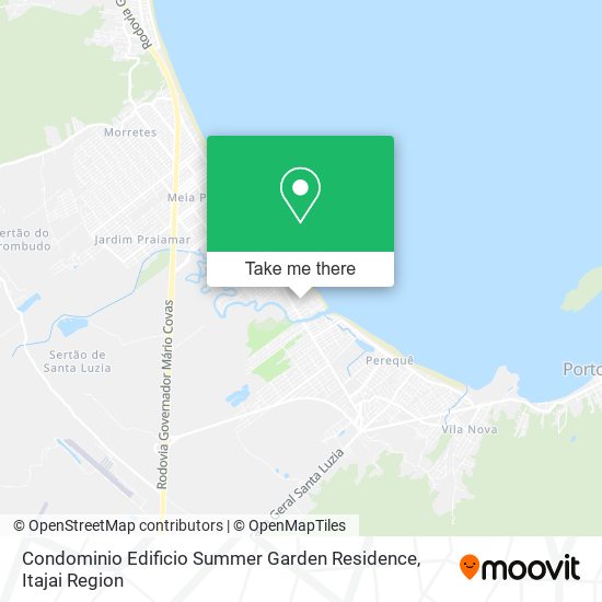 Condominio Edificio Summer Garden Residence map