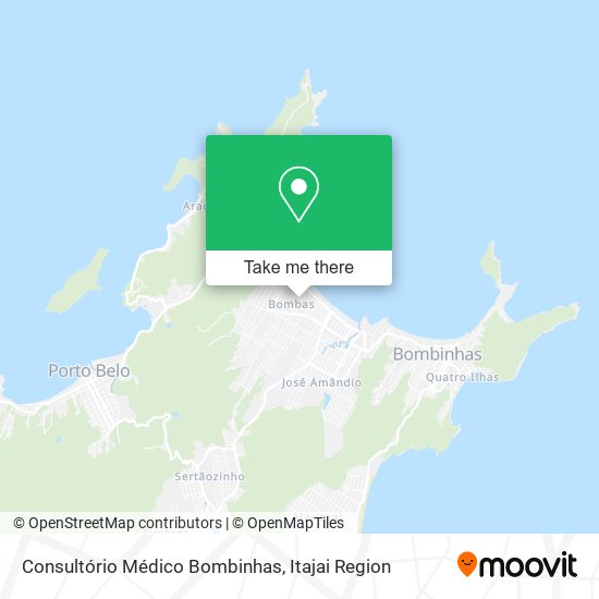 Consultório Médico Bombinhas map