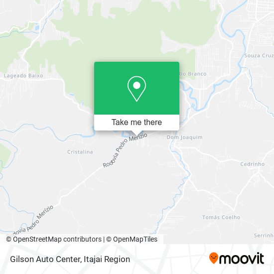 Gilson Auto Center map