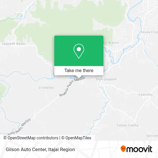 Gilson Auto Center map