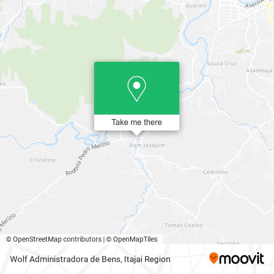 Mapa Wolf Administradora de Bens