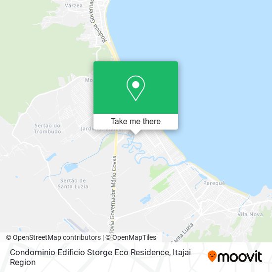 Condominio Edificio Storge Eco Residence map