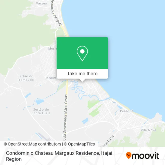 Condominio Chateau Margaux Residence map