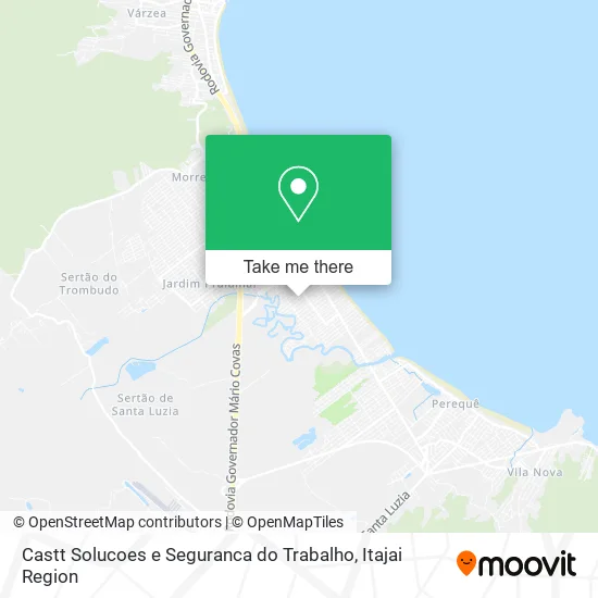 Castt Solucoes e Seguranca do Trabalho map