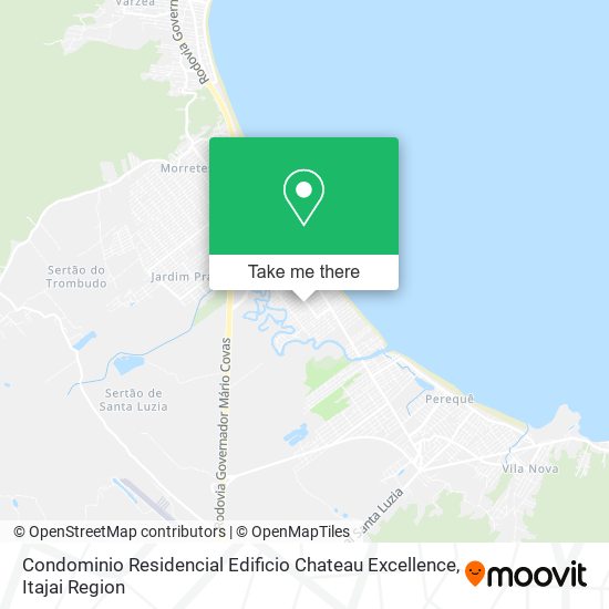 Condominio Residencial Edificio Chateau Excellence map