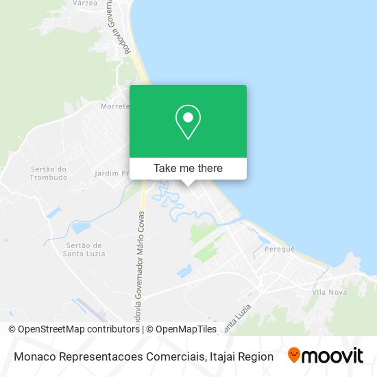 Monaco Representacoes Comerciais map