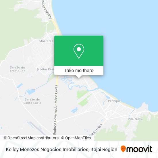 Mapa Kelley Menezes Negócios Imobiliários