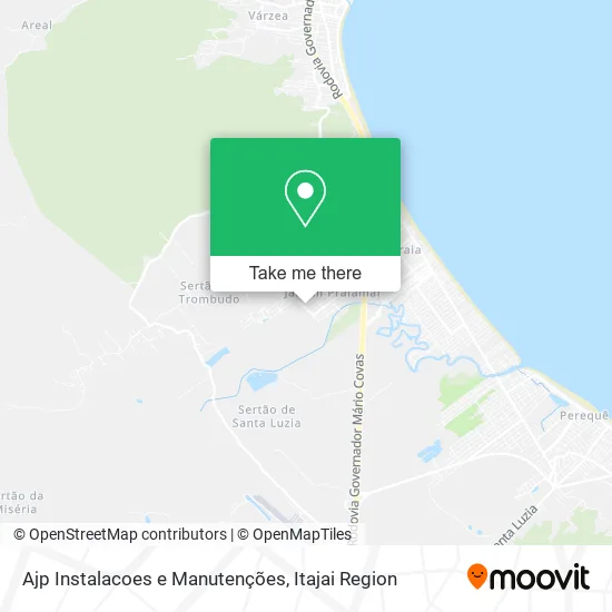 Ajp Instalacoes e Manutenções map