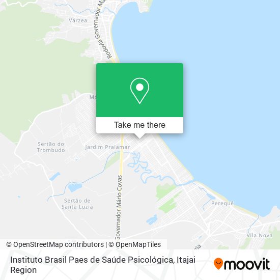 Instituto Brasil Paes de Saúde Psicológica map