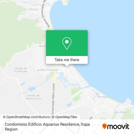 Condominio Edificio Aquarius Residence map