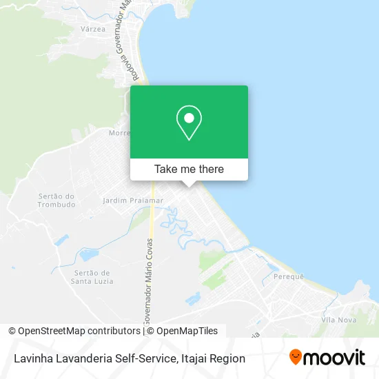 Lavinha Lavanderia Self-Service map