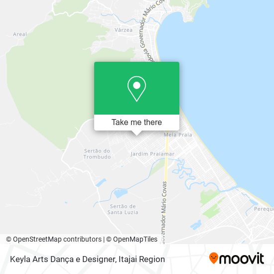 Keyla Arts Dança e Designer map