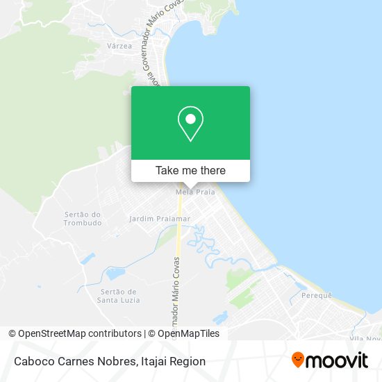 Caboco Carnes Nobres map