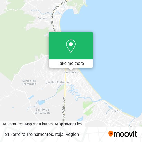 St Ferreira Treinamentos map