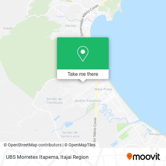 Mapa UBS Morretes Itapema