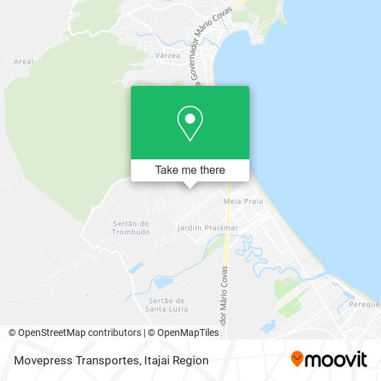 Movepress Transportes map