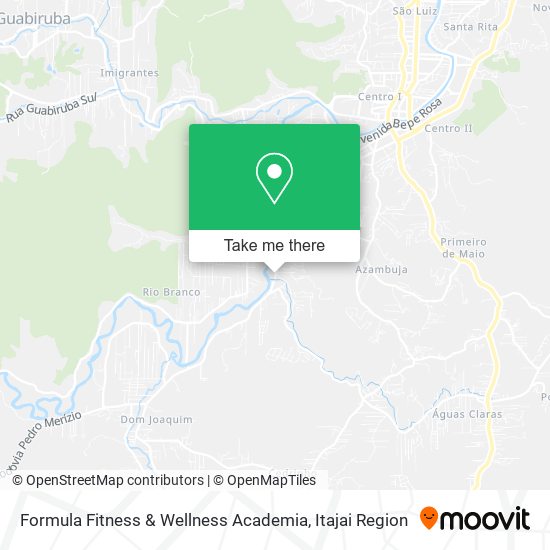 Formula Fitness & Wellness Academia map