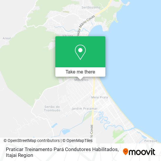 Praticar Treinamento Pará Condutores Habilitados map