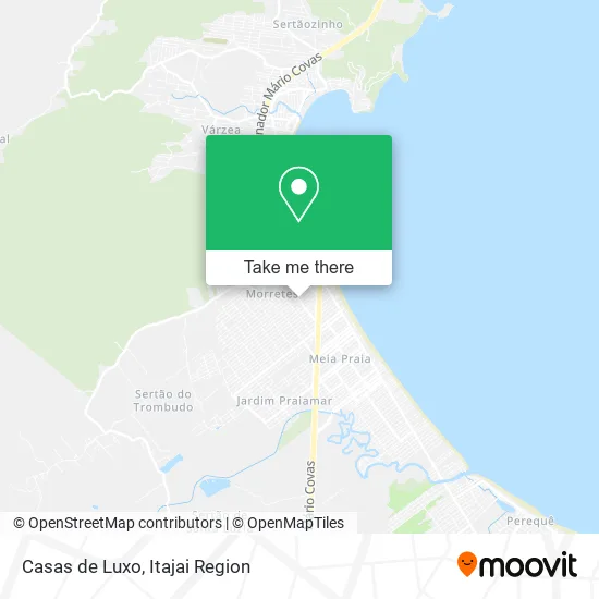Casas de Luxo map