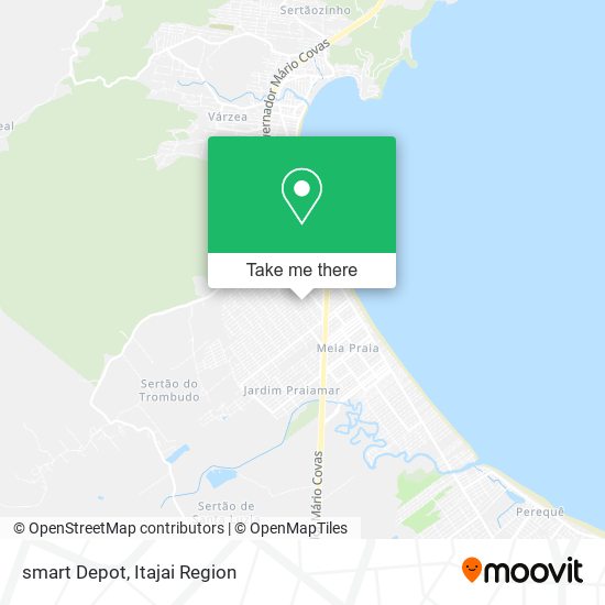 smart Depot map