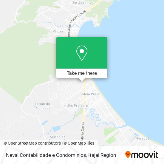 Mapa Neval Contabilidade e Condominios