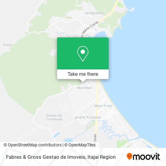 Mapa Fabres & Gross Gestao de Imoveis