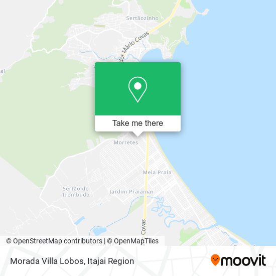 Mapa Morada Villa Lobos