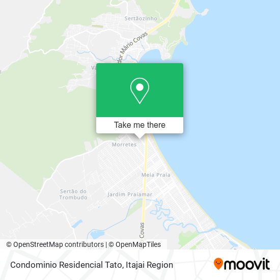 Condominio Residencial Tato map