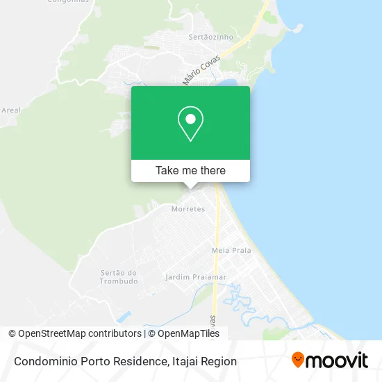 Condominio Porto Residence map