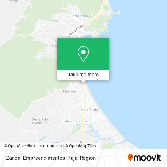 Mapa Zanoni Empreendimentos